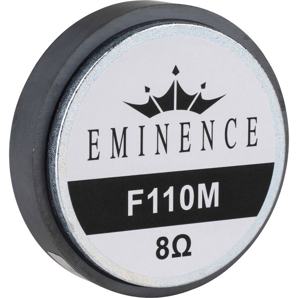 Main product image for Eminence F110M-8 1" Mylar Driver 8 Ohm 1-3/8"-18 290-5634